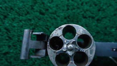 HARRINGTON & RICHARDSON HAMMERLESS BICYCLE FIRST MODEL TOP BREAK REVOLVER IN 32 S&W (black powder) - Image 7 of 9