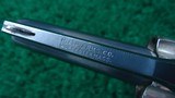 HARRINGTON & RICHARDSON HAMMERLESS BICYCLE FIRST MODEL TOP BREAK REVOLVER IN 32 S&W (black powder) - Image 6 of 9