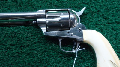 ANTIQUE COLT SINGLE ACTION REVOLVER IN 45 COLT - Image 8 of 16
