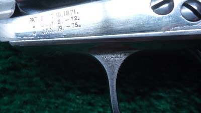 ANTIQUE COLT SINGLE ACTION REVOLVER IN 45 COLT - Image 10 of 16