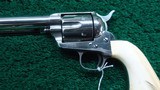 ANTIQUE COLT SINGLE ACTION REVOLVER IN 45 COLT - Image 8 of 16