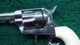ANTIQUE COLT SINGLE ACTION REVOLVER IN 45 COLT - Image 13 of 16