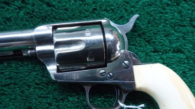 ANTIQUE COLT SINGLE ACTION REVOLVER IN 45 COLT - Image 13 of 16
