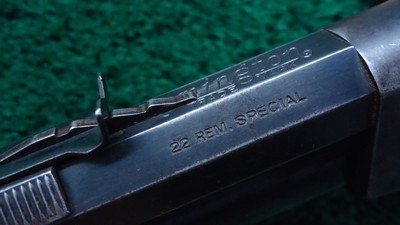 REMINGTON MODEL 12CS SLIDE ACTION RIFLE IN CALIBER 22 REM SPECIAL - Image 6 of 23