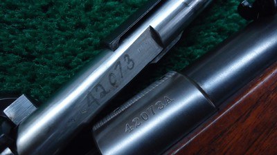 RARE SPECIAL ORDER WINCHESTER MODEL 54 BOLT ACTION N.R.A. RIFLE CHAMBERED FOR 25-20 WCF - Image 13 of 23