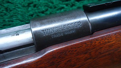 WINCHESTER MODEL 52 TARGET BOLT ACTION RIFLE IN CALIBER .22 LR - Image 14 of 25