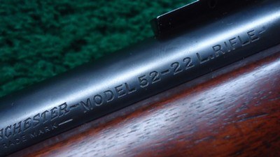 WINCHESTER MODEL 52 TARGET BOLT ACTION RIFLE IN CALIBER .22 LR - Image 6 of 25