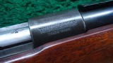 WINCHESTER MODEL 52 TARGET BOLT ACTION RIFLE IN CALIBER .22 LR - Image 14 of 25