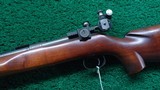 WINCHESTER MODEL 52 TARGET BOLT ACTION RIFLE IN CALIBER .22 LR - Image 2 of 25