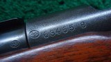 WINCHESTER MODEL 52 TARGET BOLT ACTION RIFLE IN CALIBER .22 LR - Image 19 of 25