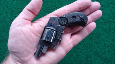 KOLB BABY HAMMERLESS POCKET REVOLVER IN CALIBER 22 SHORT RF - Image 11 of 11