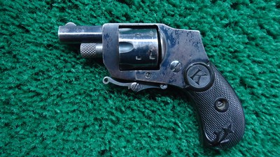 KOLB BABY HAMMERLESS POCKET REVOLVER IN CALIBER 22 SHORT RF - Image 2 of 11