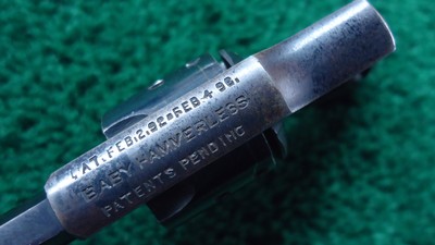 KOLB BABY HAMMERLESS POCKET REVOLVER IN CALIBER 22 SHORT RF - Image 7 of 11