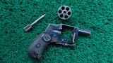 KOLB BABY HAMMERLESS POCKET REVOLVER IN CALIBER 22 SHORT RF - Image 9 of 11