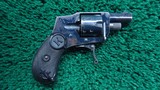 KOLB BABY HAMMERLESS POCKET REVOLVER IN CALIBER 22 SHORT RF - Image 2 of 11