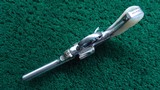 FACTORY ENGRAVED S & W DOUBLE ACTION REVOLVER IN CALIBER 38 - Image 4 of 17