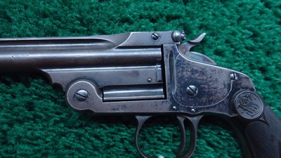 SMITH AND WESSON 2nd MODEL OF 91 SINGLE SHOT 22 CALIBER PISTOL - Image 8 of 17