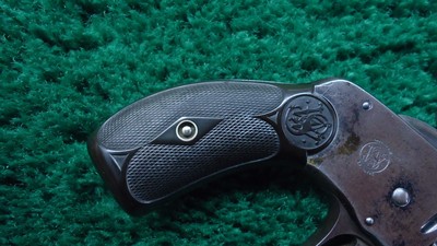 SMITH AND WESSON 2nd MODEL OF 91 SINGLE SHOT 22 CALIBER PISTOL - Image 10 of 17
