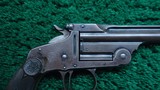SMITH AND WESSON 2nd MODEL OF 91 SINGLE SHOT 22 CALIBER PISTOL - Image 6 of 17
