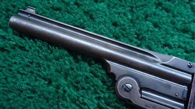 SMITH AND WESSON 2nd MODEL OF 91 SINGLE SHOT 22 CALIBER PISTOL - Image 11 of 17