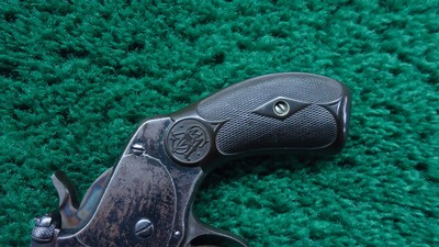 SMITH AND WESSON 2nd MODEL OF 91 SINGLE SHOT 22 CALIBER PISTOL - Image 12 of 17