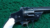 SMITH & WESSON SAFETY HAMMERLESS IN CALIBER 38 S & W - Image 8 of 16