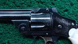 SMITH & WESSON SAFETY HAMMERLESS IN CALIBER 38 S & W - Image 10 of 16