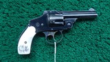 SMITH & WESSON SAFETY HAMMERLESS IN CALIBER 38 S & W - Image 1 of 16