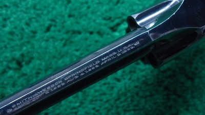 SMITH & WESSON SAFETY HAMMERLESS IN CALIBER 38 S & W - Image 9 of 16