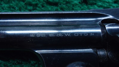 SMITH & WESSON SAFETY HAMMERLESS IN CALIBER 38 S & W - Image 7 of 16