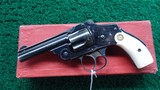 SMITH & WESSON SAFETY HAMMERLESS REVOLVER IN CALIBER 38 S & W WITH BOX - Image 18 of 18