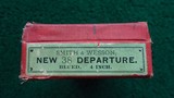 SMITH & WESSON SAFETY HAMMERLESS REVOLVER IN CALIBER 38 S & W WITH BOX - Image 16 of 18