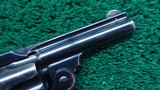 SMITH & WESSON SAFETY HAMMERLESS REVOLVER IN CALIBER 38 S & W WITH BOX - Image 10 of 18