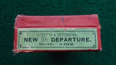 SMITH & WESSON SAFETY HAMMERLESS REVOLVER IN CALIBER 38 S & W WITH BOX - Image 16 of 18