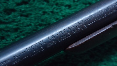 WINCHESTER MODEL 58 BOLT ACTION SINGLE SHOT BOYS RIFLE FOR .22 S, L & LR - Image 6 of 21