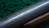 WINCHESTER MODEL 02 BOLT ACTION SINGLE SHOT BOYS RIFLE FOR .22 SHORT, LONG OR EXTR LONG - Image 6 of 21