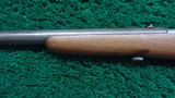 WINCHESTER MODEL 02 BOLT ACTION SINGLE SHOT BOYS RIFLE FOR .22 SHORT, LONG OR EXTR LONG - Image 14 of 21