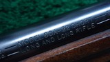 WINCHESTER MODEL 60A SPORTER BOLT ACTION SINGLE SHOT RIFLE FOR .22 S, L & LR - Image 6 of 21