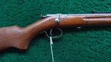 WINCHESTER MODEL 60A SPORTER BOLT ACTION SINGLE SHOT RIFLE FOR .22 S, L & LR - Image 1 of 21