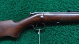 WINCHESTER MODEL 60 BOLT ACTION SINGLE SHOT RIFLE FOR .22 S, L & LR - Image 1 of 21