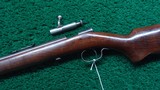 WINCHESTER MODEL 60 BOLT ACTION SINGLE SHOT RIFLE FOR .22 S, L & LR - Image 2 of 21