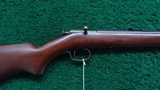 WINCHESTER MODEL 59 BOLT ACTION SINGLE SHOT RIFLE FOR .22 S, L & LR - Image 1 of 21