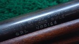 WINCHESTER MODEL 67 BOLT ACTION SINGLE SHOT RIFLE FOR 22 S, L & LR - Image 6 of 22