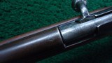 WINCHESTER MODEL 67 BOLT ACTION SINGLE SHOT RIFLE FOR 22 S, L & LR - Image 10 of 22