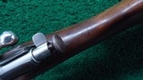 WINCHESTER MODEL 67 BOLT ACTION SINGLE SHOT RIFLE FOR 22 S, L & LR - Image 8 of 22