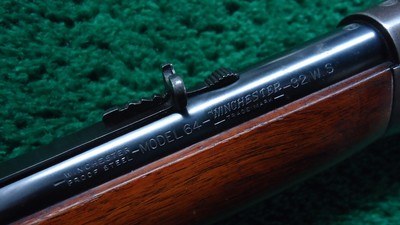 WINCHESTER MODEL 64 LEVER ACTION RIFLE IN .32 WS - Image 14 of 23