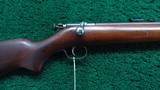 WINCHESTER MODEL 67 BOLT ACTION SINGLE SHOT RIFLE FOR .22 S, L & LR - Image 1 of 20