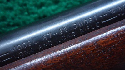 WINCHESTER MODEL 67 BOLT ACTION SINGLE SHOT RIFLE FOR .22 S, L & LR - Image 6 of 20