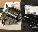 USFA 4" SHERIFF -- "C" ENGRAVED -- 45 COLT - 7 of 8