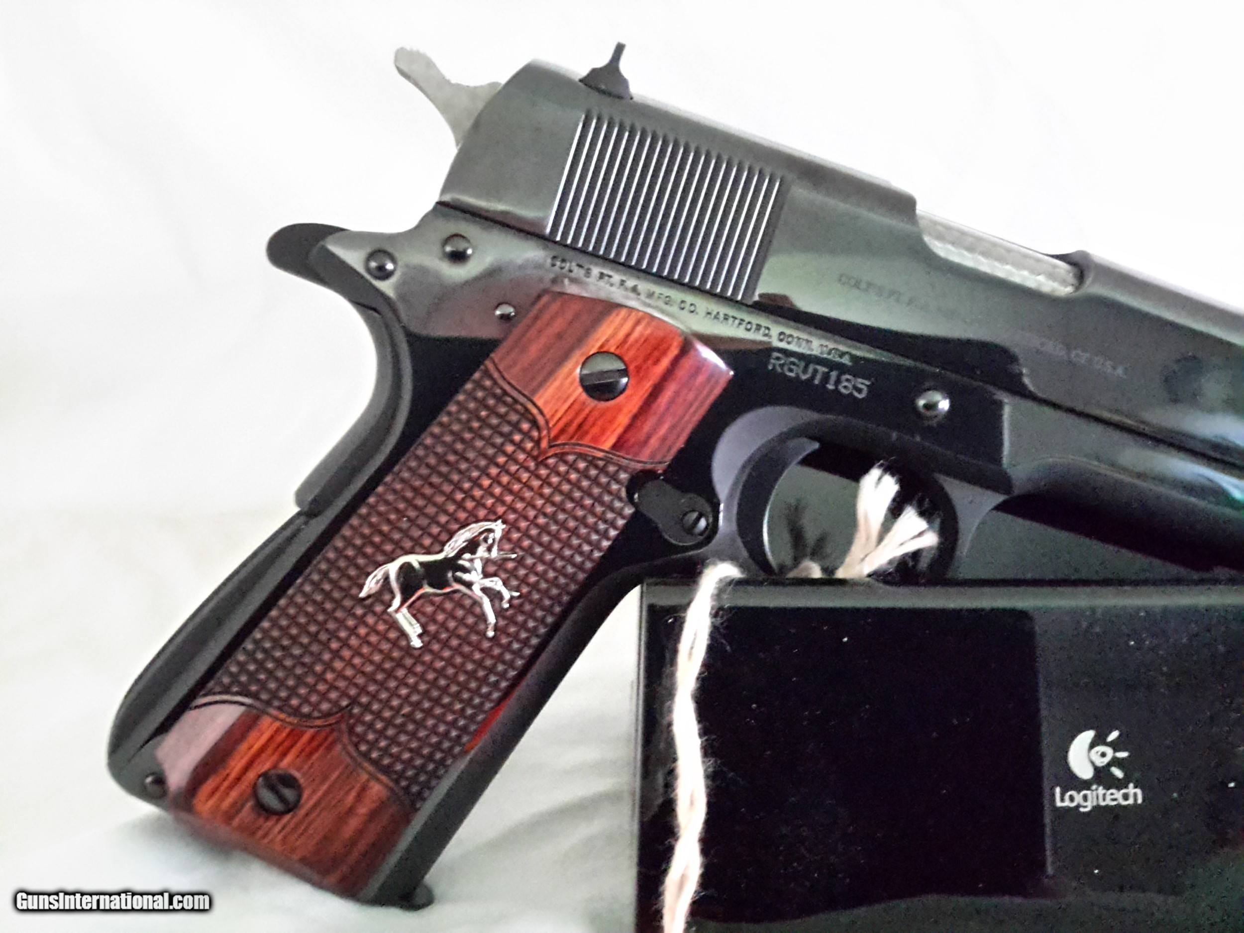 Colt 1911 Government Series 70 Talo Royal Blue 45acp